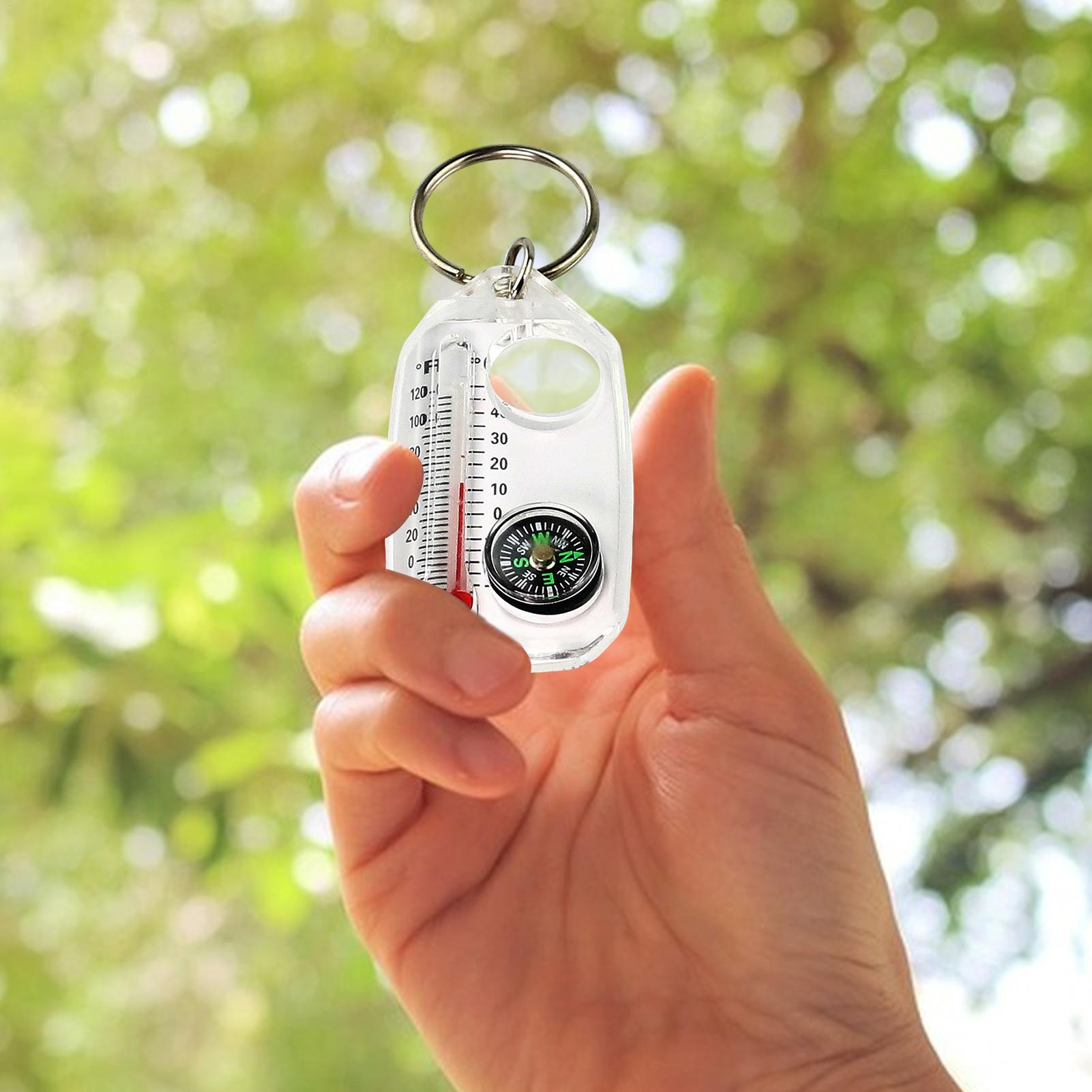 Small Keychain Compass Portabl - огляд і ціна Compass Keychain Mini