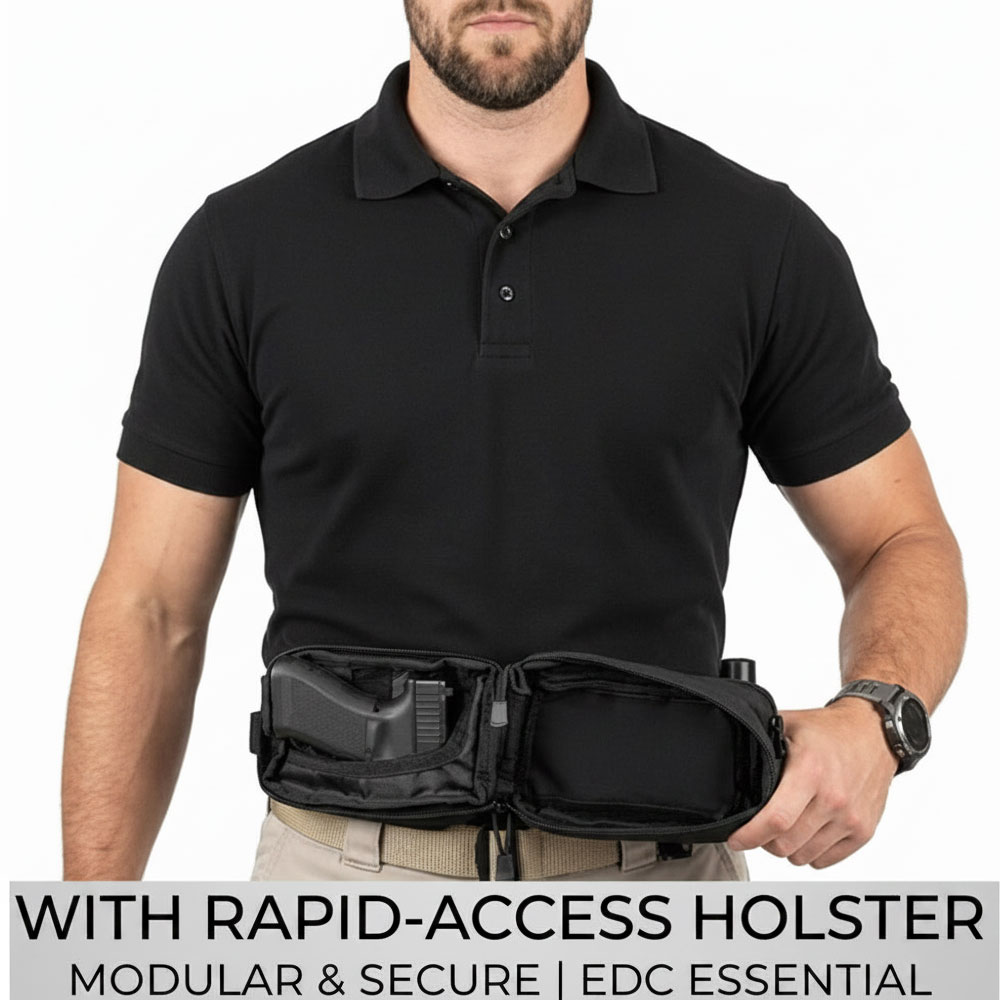 Tactical Pistol Bag Gun Bag Co - огляд і ціна Edc Concealed Carry Fanny Pack