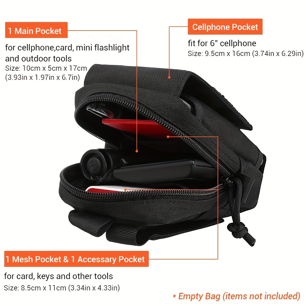 waist bag EDC tool bag vest ba - огляд і ціна Edc Carry Case