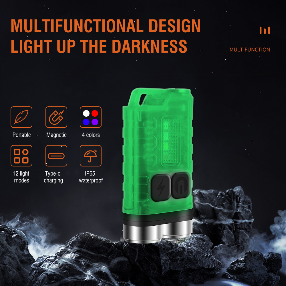V3 EDC Flashlight Mini Keychai - огляд і ціна Keychain Flashlight