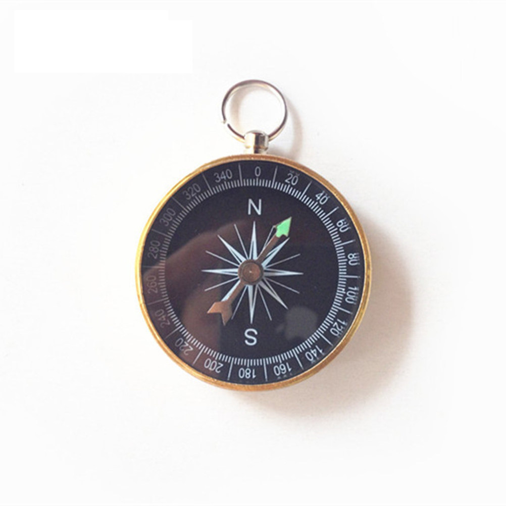 2Pcs Premium Metal Mini Compas - огляд і ціна Compass Keychain Mini