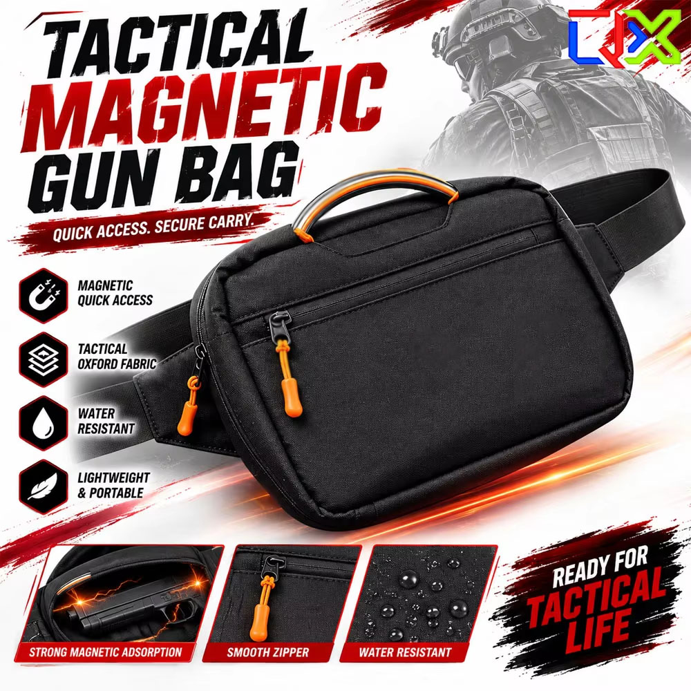 Tactical Magnetic Waist Pack Q - огляд і ціна Edc Carry Bag For Men