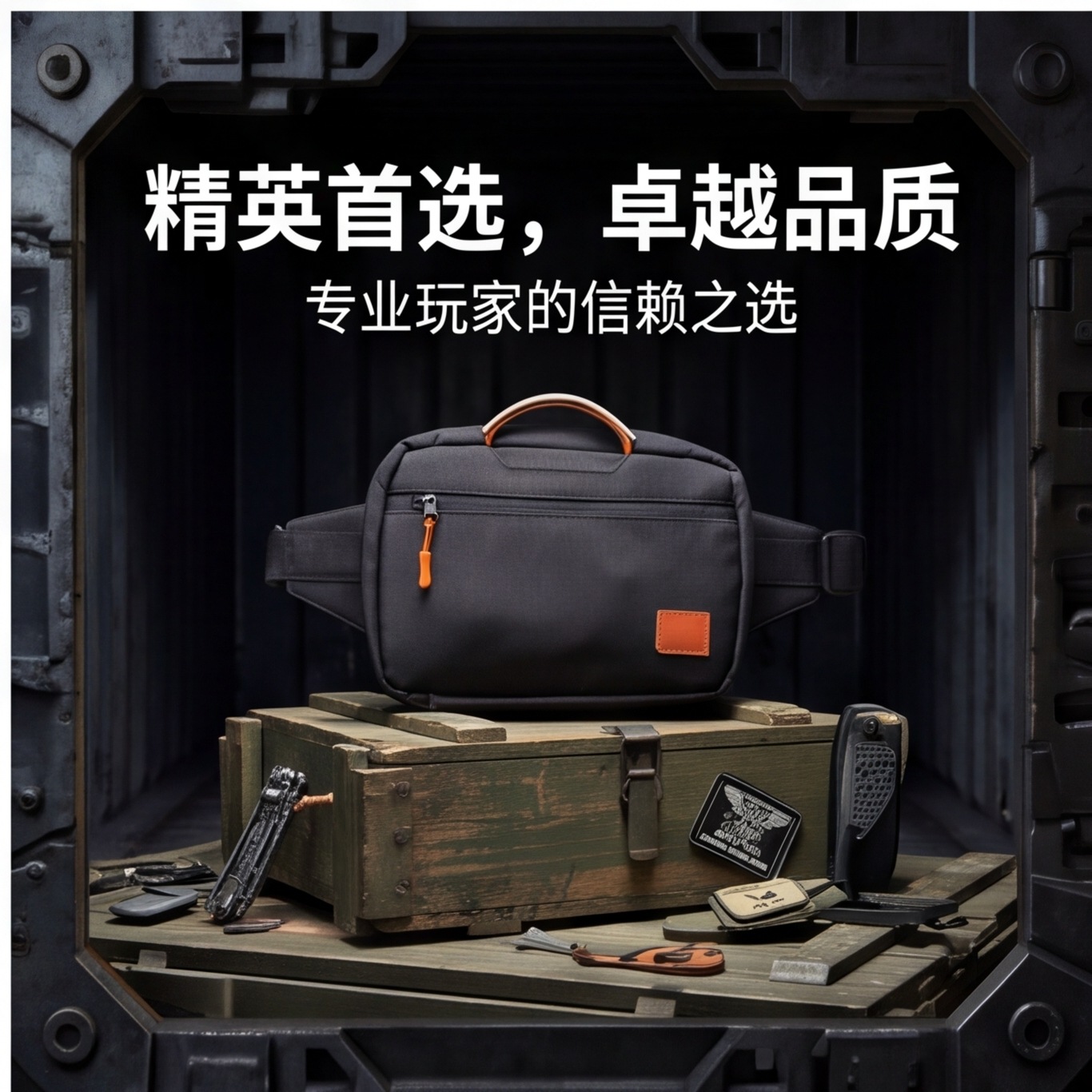 Tactical Magnetic Waist Pack Q - огляд і ціна Edc Carry Bag For Men