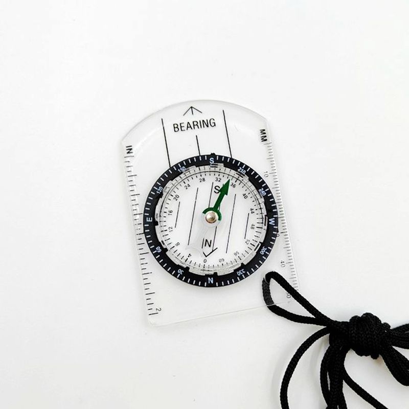 1pc/2pc New Outdoor mini Acryl - огляд і ціна Compass Keychain Mini