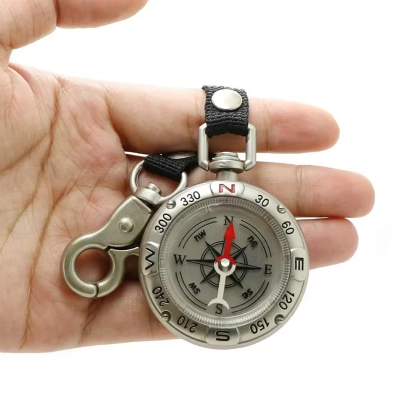 Mini Compass With Lanyard Key  - огляд і ціна Compass Keychain Mini