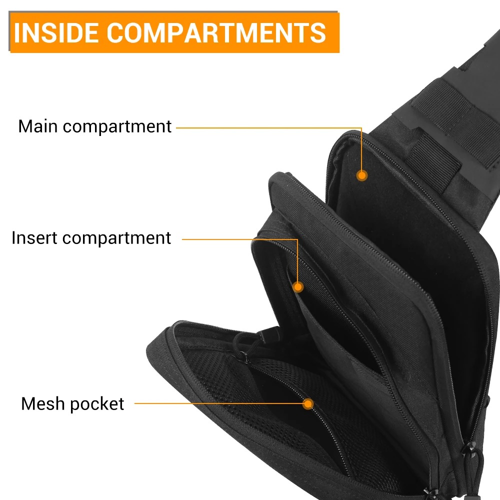 Tactical Pistol Gun Bag Concea - огляд і ціна Appendix Carry Edc